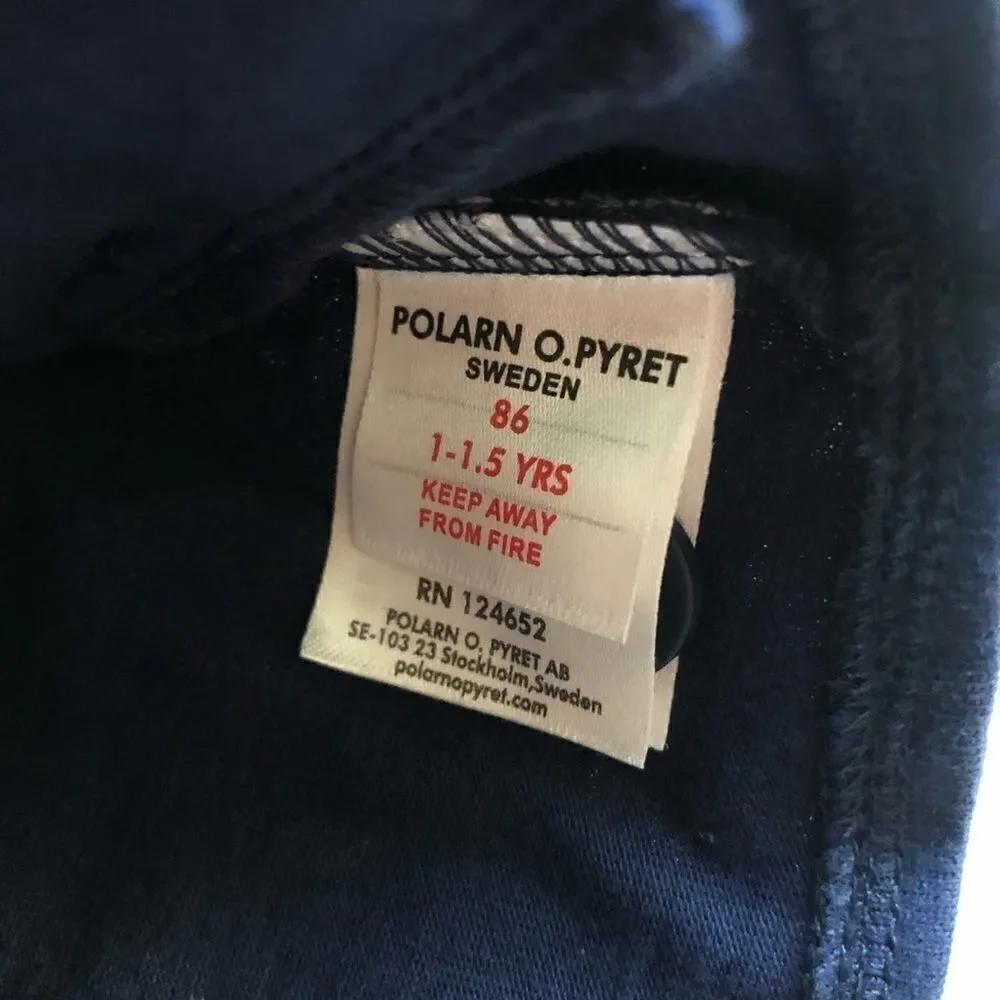 Polarn O. Pyret vest, shirt & pants set